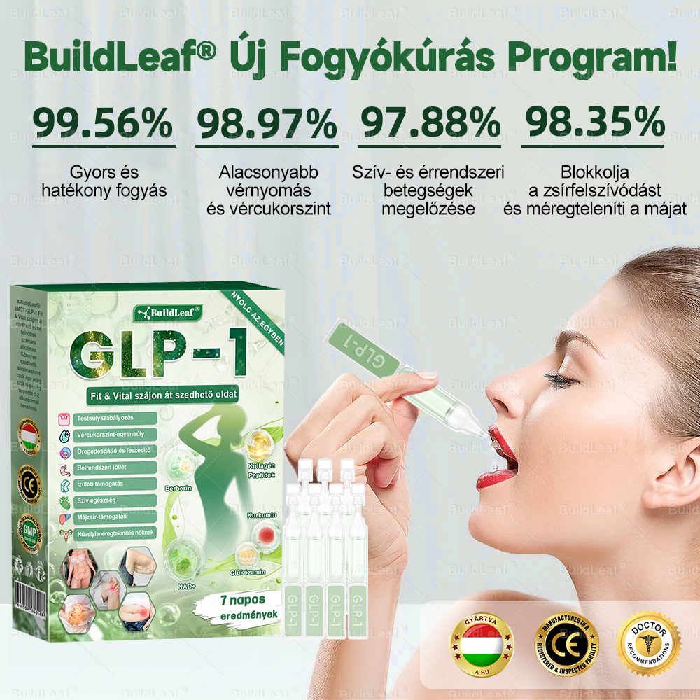đđș Klinikai kutatĂĄsokkal igazolt | A BuildLeafÂź Berberine GLP-1 Pro SĂșlycsökkentĆ SzĂĄjon ĂĄt szedhetĆ oldat segĂthet a makacs sĂșlytöbblet, anyagcsere- Ă©s energiaproblĂ©mĂĄk kezelĂ©sĂ©ben, tĂĄmogatva a jobb közĂ©rzetet Ă©s vitalitĂĄst