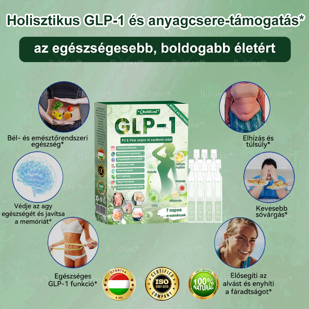 🇭🇺 Klinikai kutatásokkal igazolt | A BuildLeaf® Berberine GLP-1 Pro Súlycsökkentő Szájon át szedhető oldat segíthet a makacs súlytöbblet, anyagcsere- és energiaproblémák kezelésében, támogatva a jobb közérzetet és vitalitást