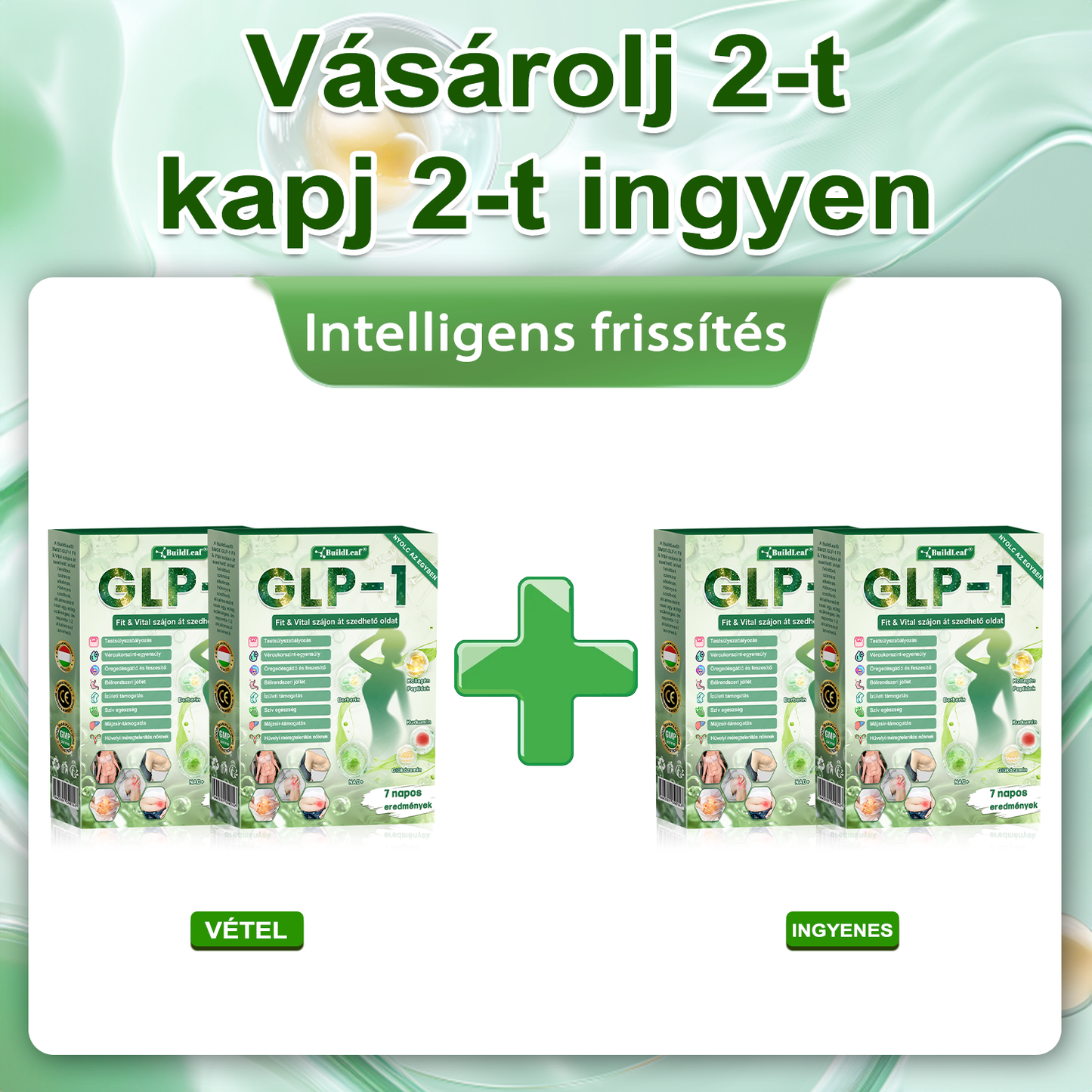 🇭🇺 Klinikai kutatásokkal igazolt | A BuildLeaf® Berberine GLP-1 Pro Súlycsökkentő Szájon át szedhető oldat segíthet a makacs súlytöbblet, anyagcsere- és energiaproblémák kezelésében, támogatva a jobb közérzetet és vitalitást